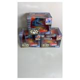 3 StarWars Micro Machines Action Fleet