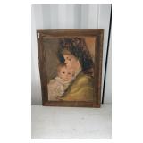 Mother and Child Canvas Print