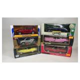 6 Die cast Cars