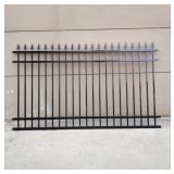 8 Wrought Iron Fence Panels