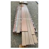 Lot Of Composite Decking And Trim Boards