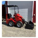 SDA-140W Wheeled Mini Skid Steer