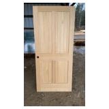 36"x80" Solid Wood Interior Door *Has damage