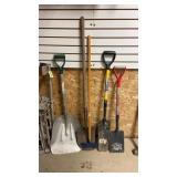 Variety Of Shovels And Spades