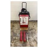 Dayton 230 AC/DC Arc Welder w/ Dolly Cart & Rods