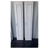 2 Louver Style Closet Doors