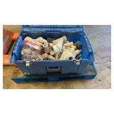 Tote Full of PVC fittings