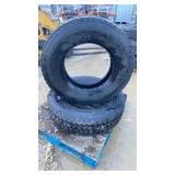 2 Michelin X-Line Semi Tires 275/80R22.5
