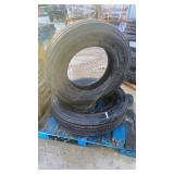 2 Michelin Semi Tires 275/80R22.5