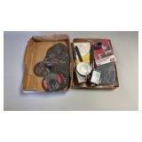 Flap Disks, Adj. Mirrors, Zip Ties, Brass