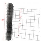 Hot-dip Galvanized Field Fence 4FT(H)x100FT(L)