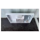 White Kitchen Hood Vent