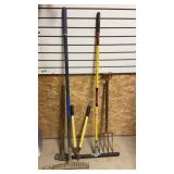 Variety Of Yard Tools