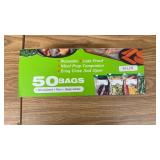 Slider Ziplock Reusable Bags 50 count