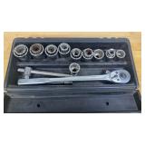 Sears/Craftsman 3/4in Drive Ratchet & Sockets