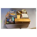 Box Lot of Nails, Screws, Hardware, Ect.