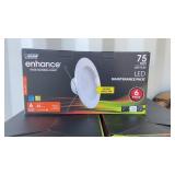 6-  Unused Recessed Ceiling Downlight w/ Trim