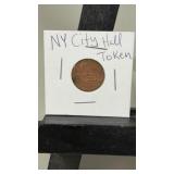 NY City Hall Token