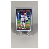 2024 Yoshinobu Yamamoto Topps Rookie Card