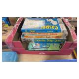 Lot of Vintage Board Games & Puzzles