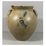 Antique Mt Morris Stoneware Ovid Crock