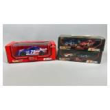 2 Nascar Racing Sets 1:24 Scale Diecast, 1:43