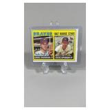 1967 Braves Rookie Chas Vaughan/Cecil Upshaw