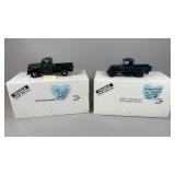 2 Danbury Mint Pickups(Flat Spot on Front Tires)