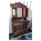 Antique Oak Buffet