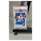 2020 Panini Donruss Gabriel Davis Auto Card PSA 10