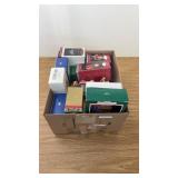 Box Lot of Christmas Decorations