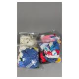 Hand Made Crochet Baby Doll Cloths