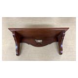 Walnut Cow Cutout Shelf