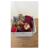 Box Lot of Small Stuffed Animals