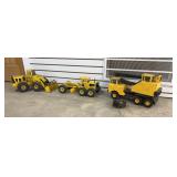 3 Tonka /Nylint Construction Vehicles