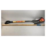 Garden Knife And Square Point Shovel