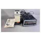 Drill Bit Sharpener And 6/2 Amp Battery Charger