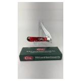 New-CaseXX Russlock Dark Red Script #CA5904 BN PS