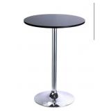 Leopard Outdoor Round Top Non Adjustable Bar Table