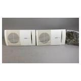 2 Bose Model 100 Indoor/Outdoor Speakers