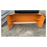 Snow Pusher For Skid Steer