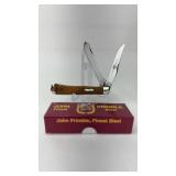 New-John Primble 2 Bld Tan Bone Trapper #JP30004