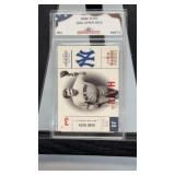 2001 Upperdeck Babe Ruth Mint 9