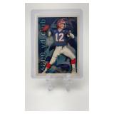 1995 Topps Jim Kelly 3,000 Yard Club Insert Card