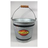 Atlantic Rochester NY Wood Handle Metal Bucket