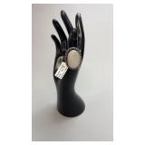Mother Of Pearl Ring Size 7-Display not included