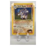 Brockï¿½s Rhydon Holographic Pokï¿½mon Card