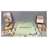 Parker Brothers Monopoly Board and 2 Boxes Pieces