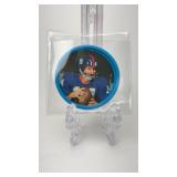 1962 Salada Junket Y.A.Tittle Metal Coin