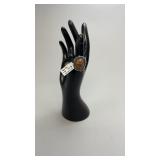 Tiger Eye Ring Size 9-Display not included